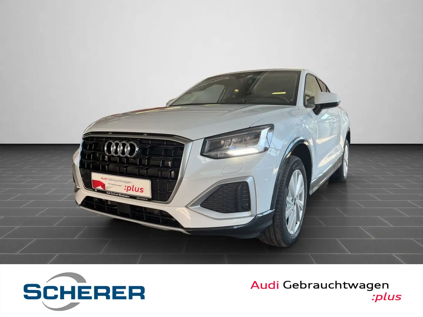 Audi Q2 advanced/S tronic/Navi Blanc - 1