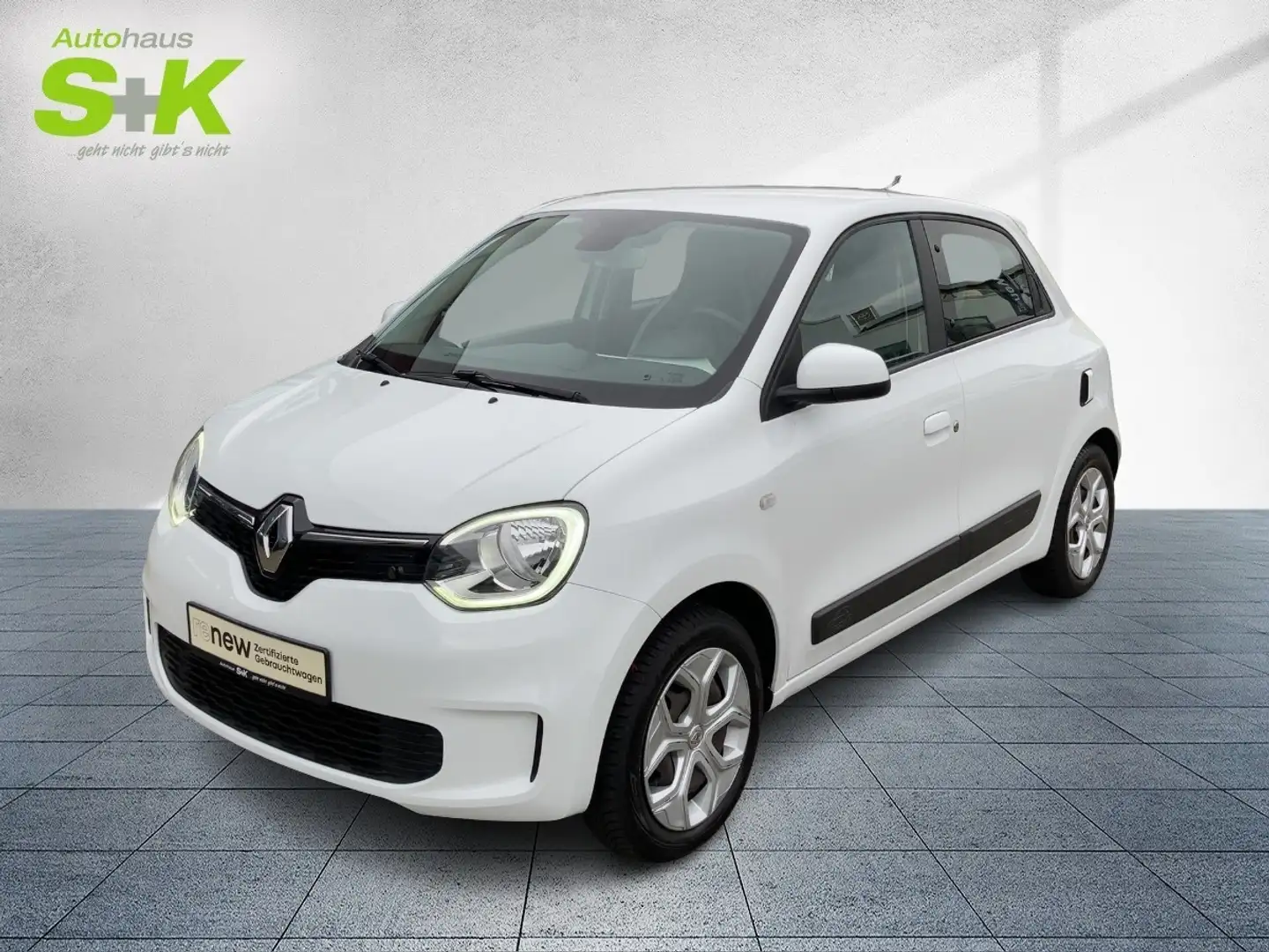 Renault Twingo 1.0 SCe 65 LIMITED *PDC*GJR*KLIMAANLAGE** Blanc - 1