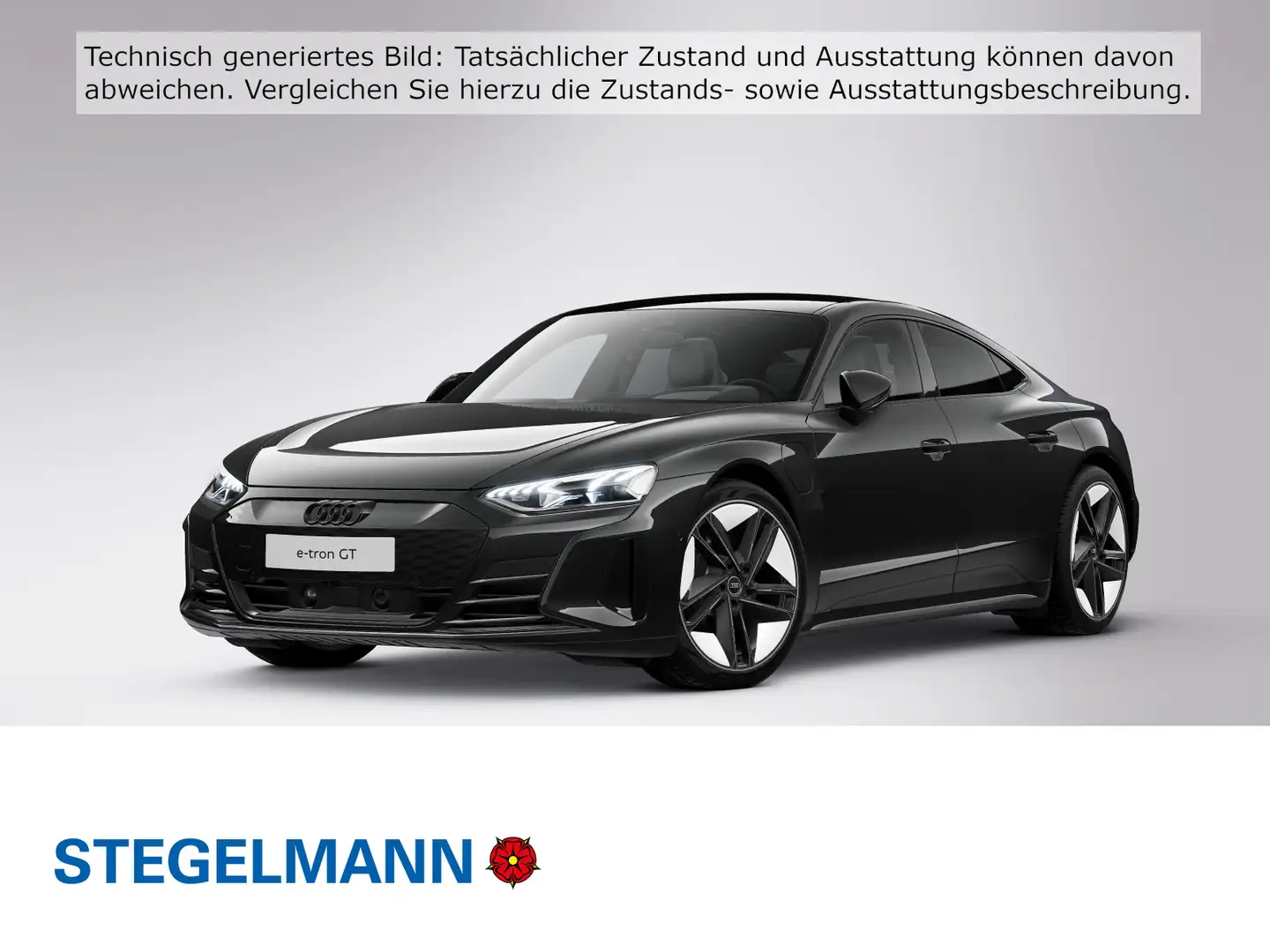 Audi e-tron GT e-tron GT qu. 350kW/93kWh *Matrix-LED*Navi*Schwa Schwarz - 1