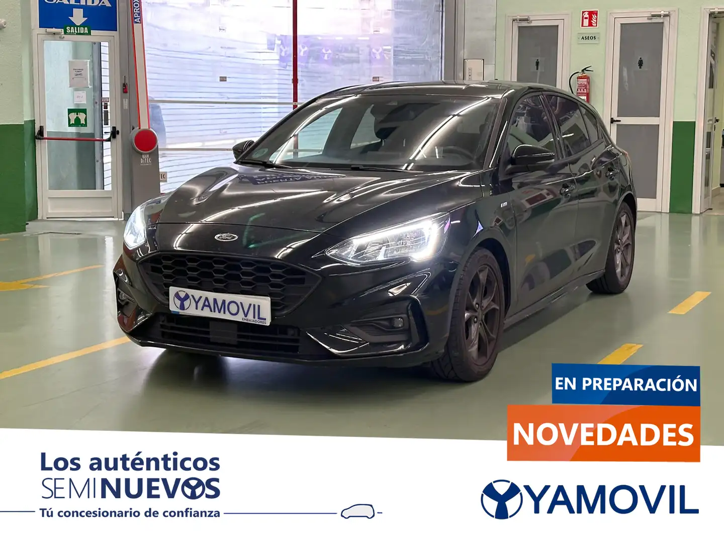 Ford Focus 1.0 Ecoboost ST Line 125 Noir - 1