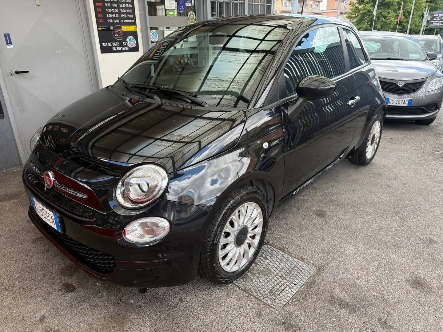 Fiat 500 500 1.0 hybrid Lounge 70cv Nero - 2