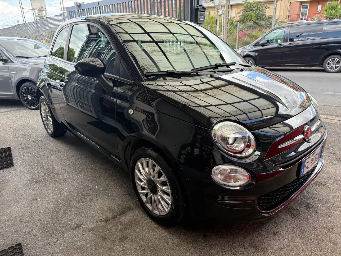 Fiat 500 500 1.0 hybrid Lounge 70cv Nero - 1