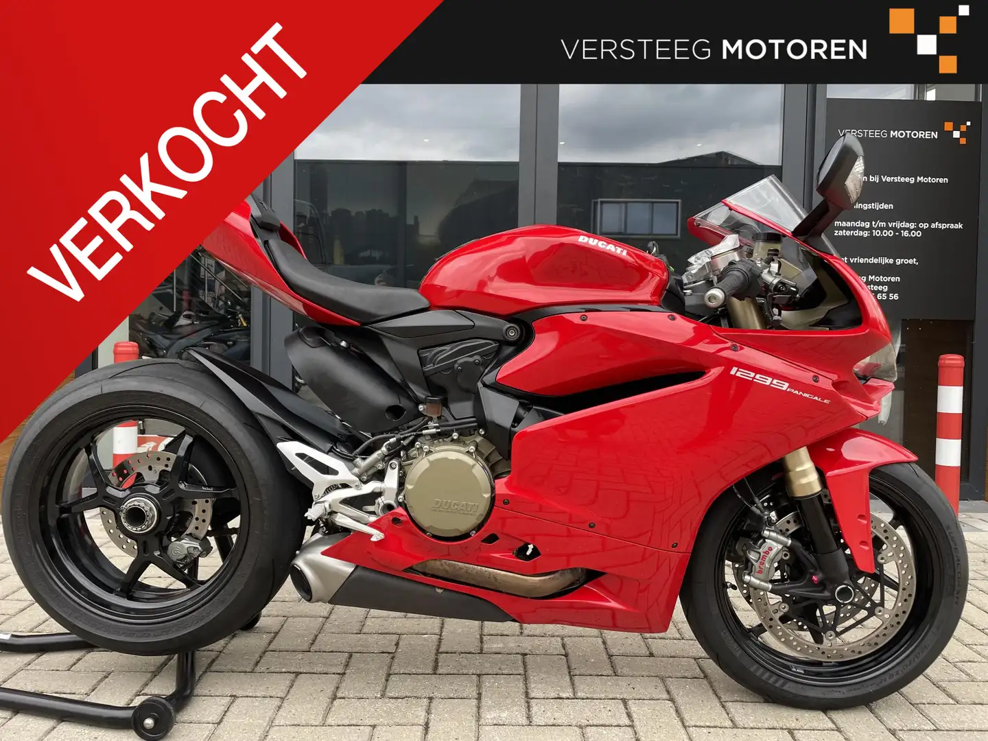 Ducati 1299 Panigale ABS 6.563 KM ZGAN Rood - 1