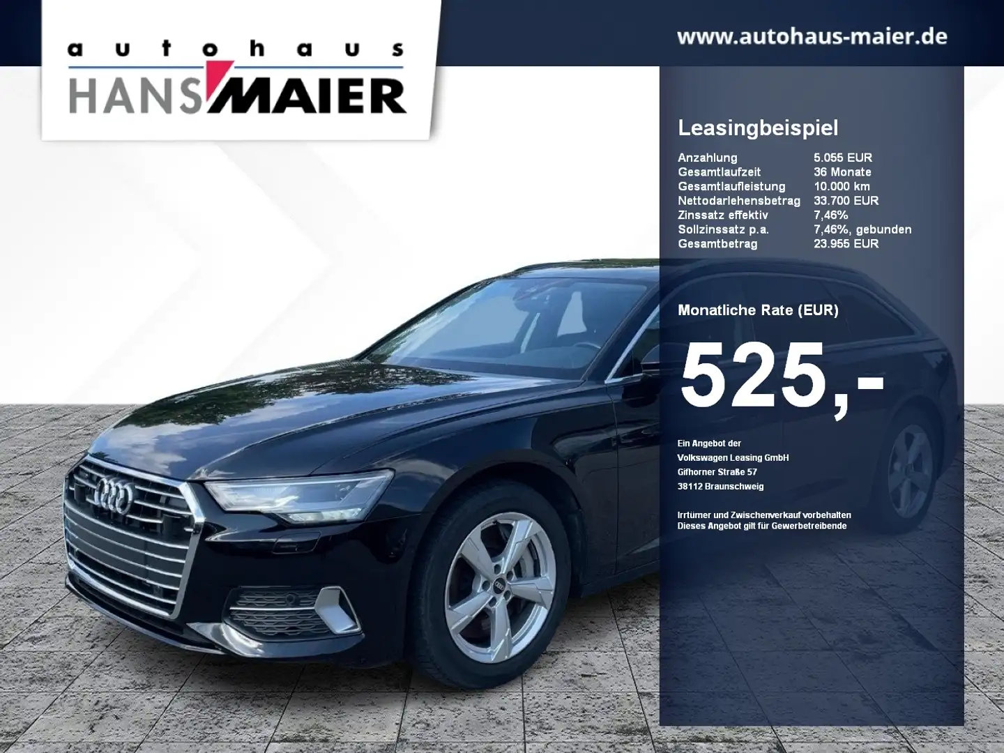 Audi A6 Avant TFSI e quattro sport Pano B&O ACC PDC Schwarz - 1