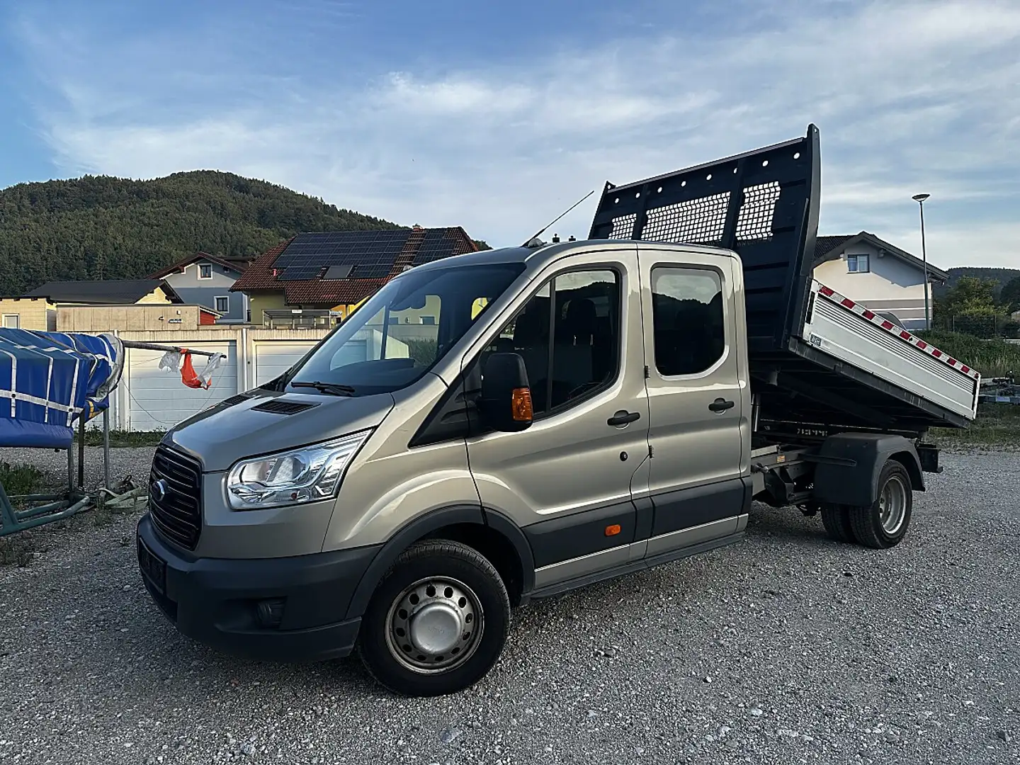 Ford Transit Kipper 2,0TDCi Doka Zwillingsbereift Gold - 1
