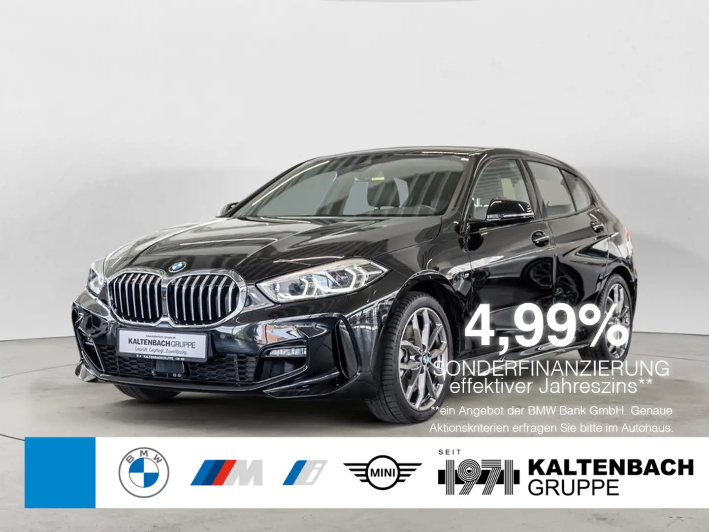 BMW 120 i M-Sportpaket LED W-LAN NAVI SHZ PDC Schwarz - 1