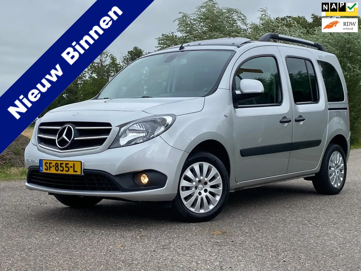 Mercedes-Benz Citan 112 Ambiente Automaat 36.000KM MPV INVALIDE LIFT P Grijs - 1