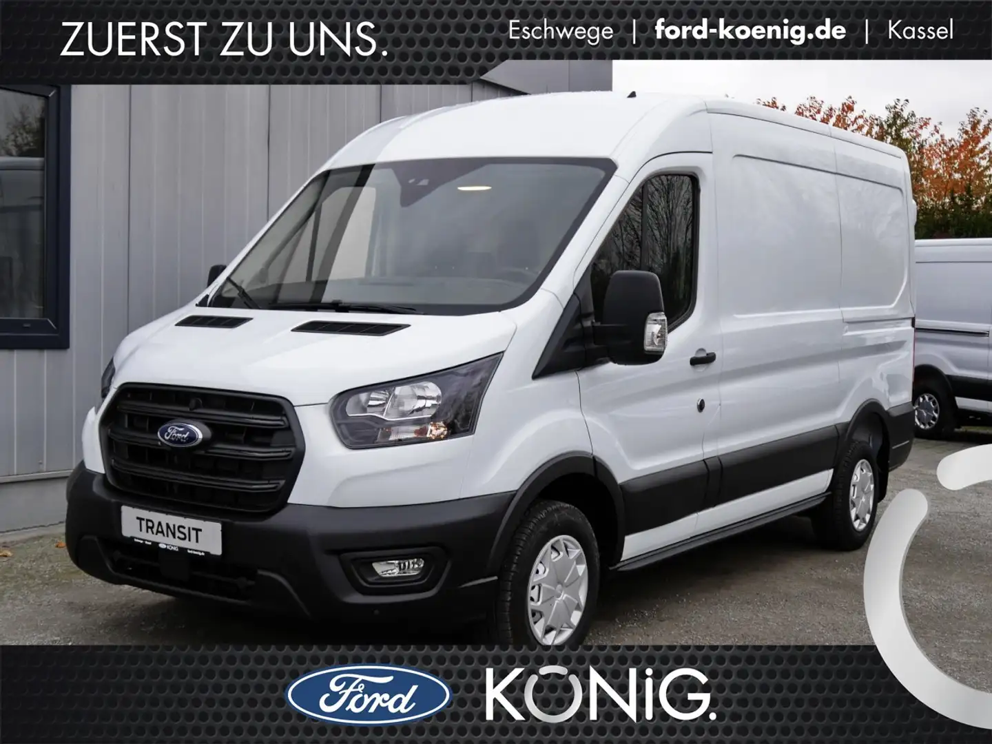Ford Transit KW Trend 310L2 Tempomat+Standheizung+AHK Klima Білий - 1