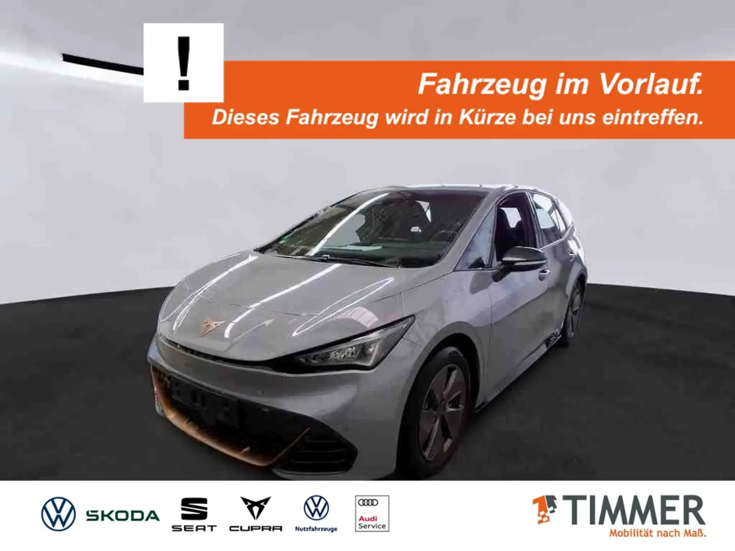 CUPRA Born 62 kWh +LED +ACC +RKAM +NAVI +SHZ +18" +APP + Grau - 1