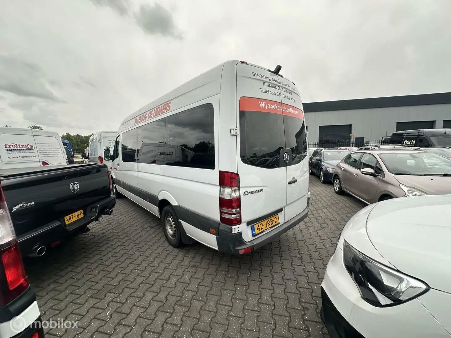 Mercedes-Benz Sprinter bus 311 2.2 CDI 432 HD rolstoel lift 9 per Wit - 2