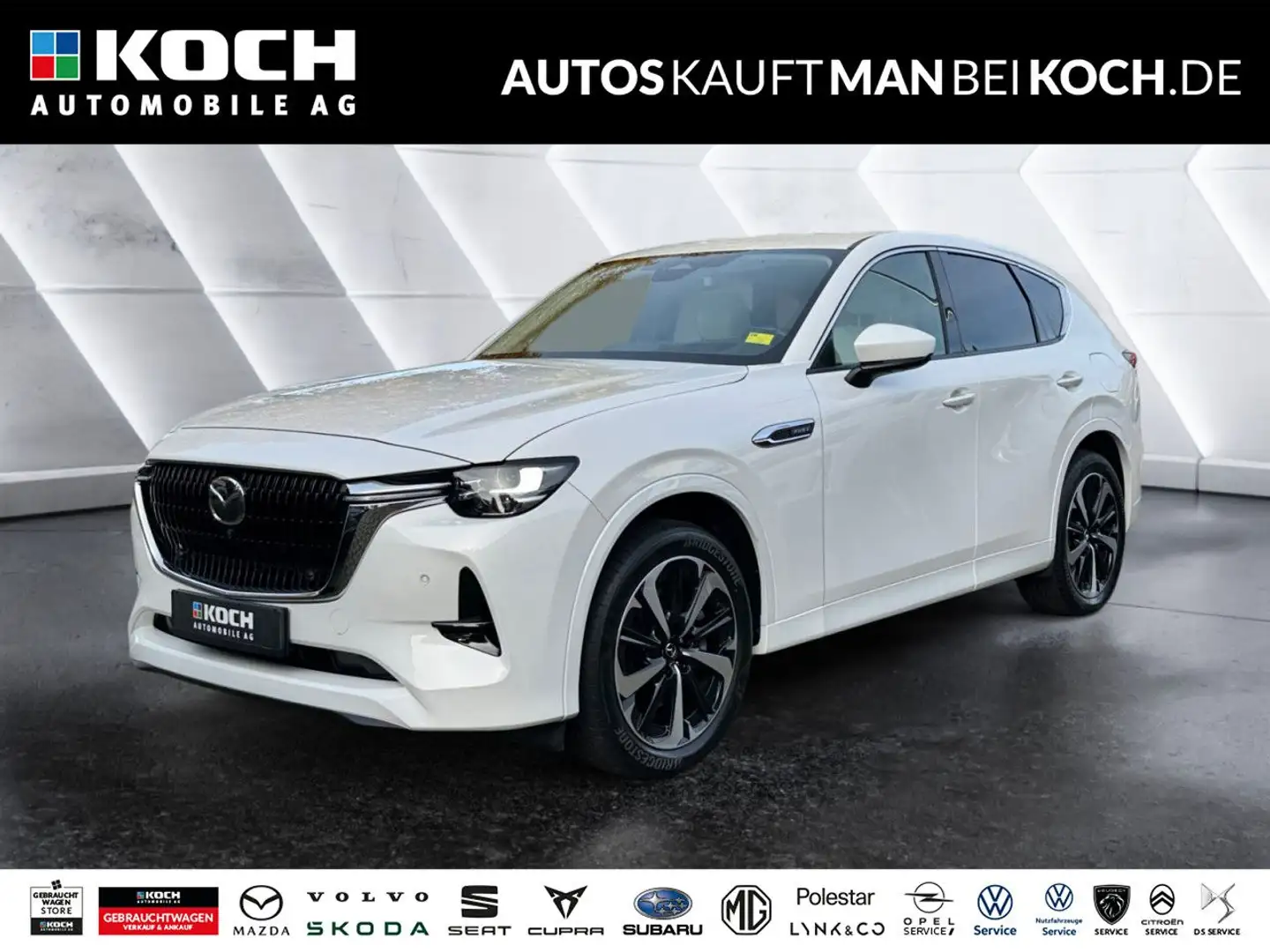Mazda CX-60 e-SKY PHEV TAKUMI CON-P DRI-P COM-PANP Navi Weiß - 1