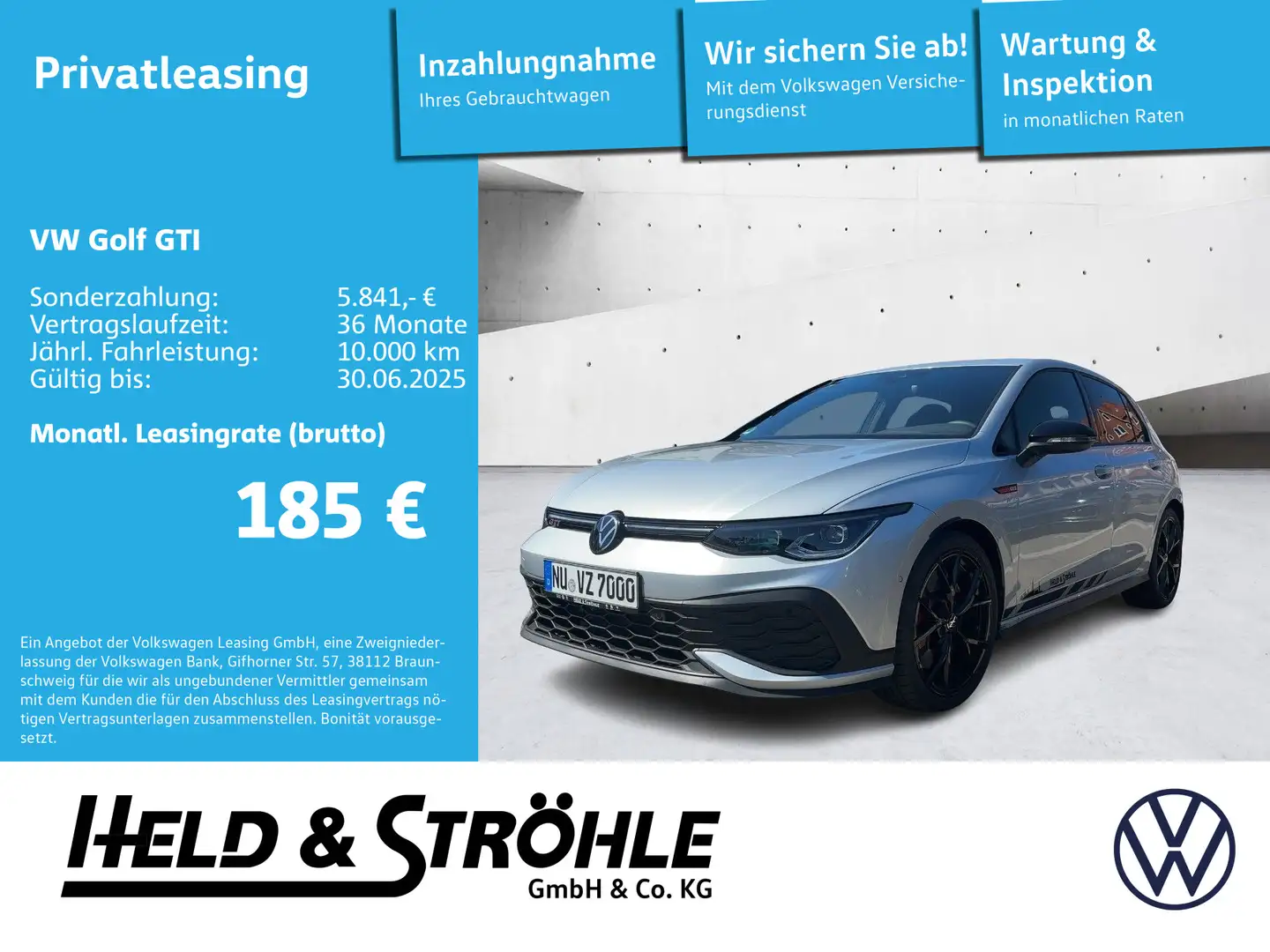 Volkswagen Golf GTI Clubsport 2.0 TSI DSG 19 AKRA H/K V/MAX Zilver - 1