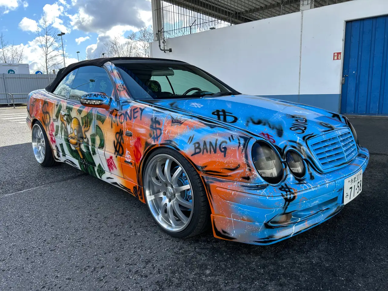 Mercedes-Benz ART CAR SANCLER GRAFFIT, foto 8