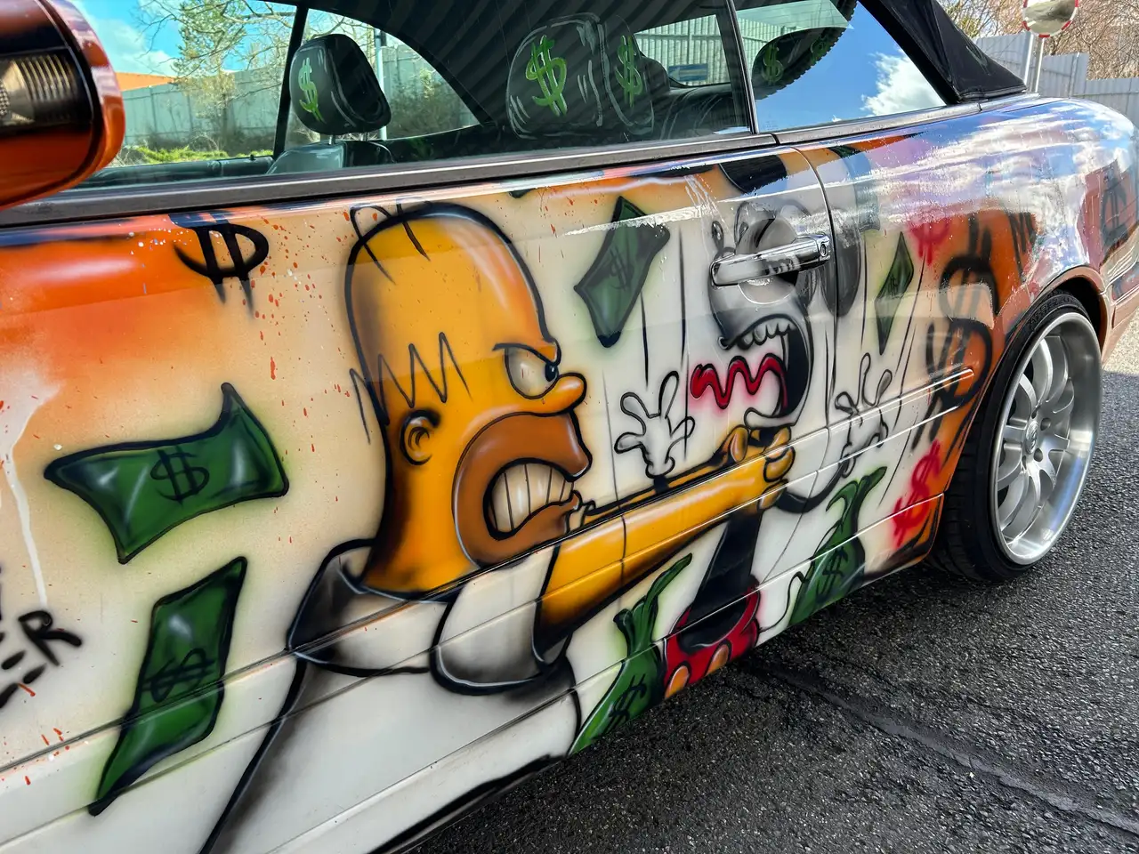 Mercedes-Benz ART CAR SANCLER GRAFFIT, foto 9