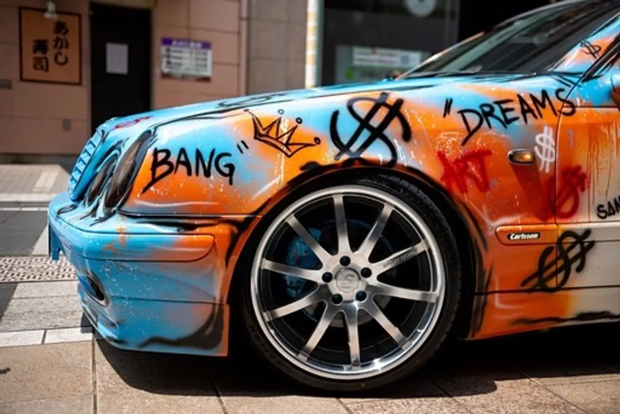 Mercedes-Benz ART CAR SANCLER GRAFFIT, foto 2