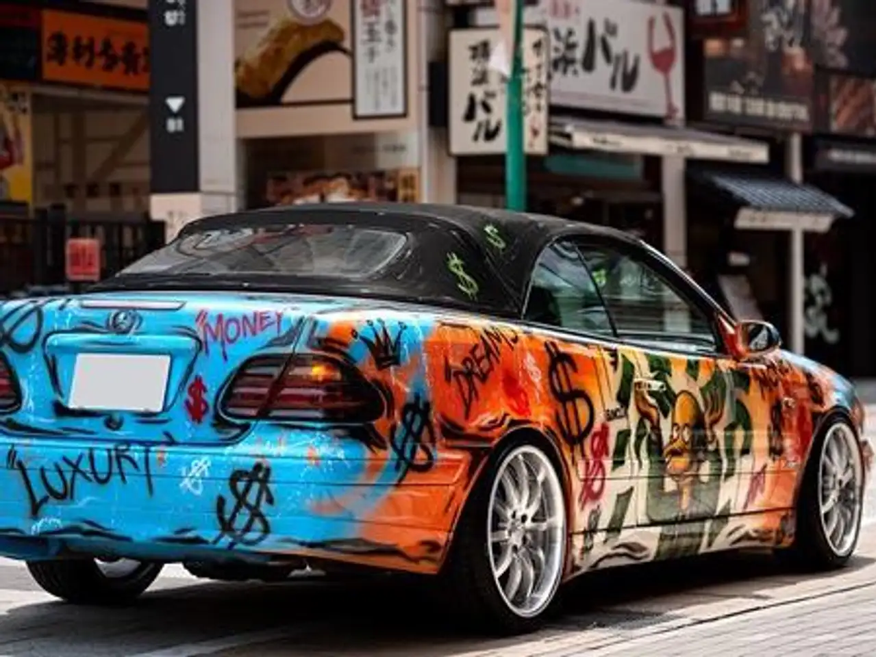 Mercedes-Benz ART CAR SANCLER GRAFFIT, foto 5