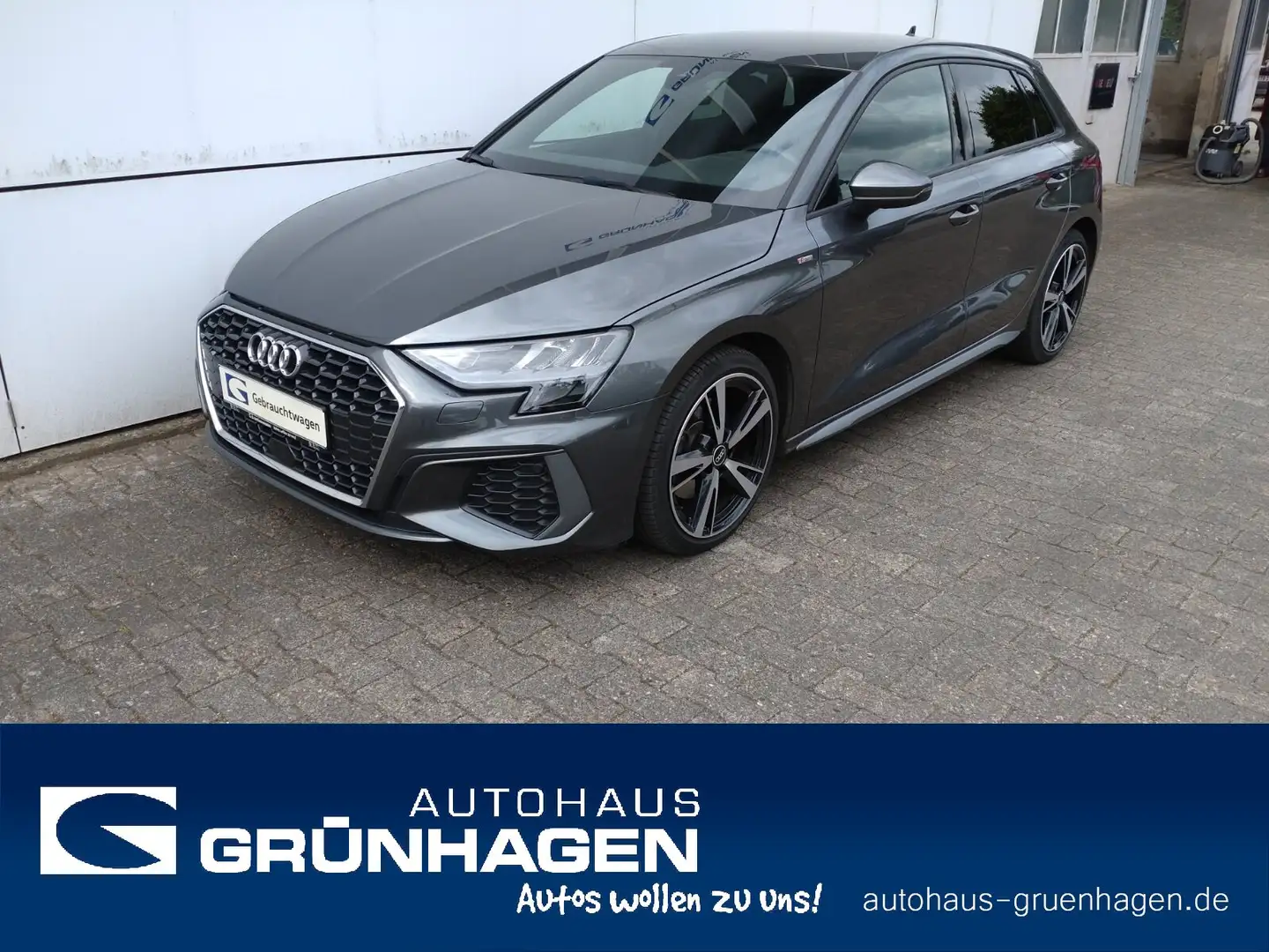 Audi A3 A3 30 1.0 TFSI Sportback S line Grau - 1