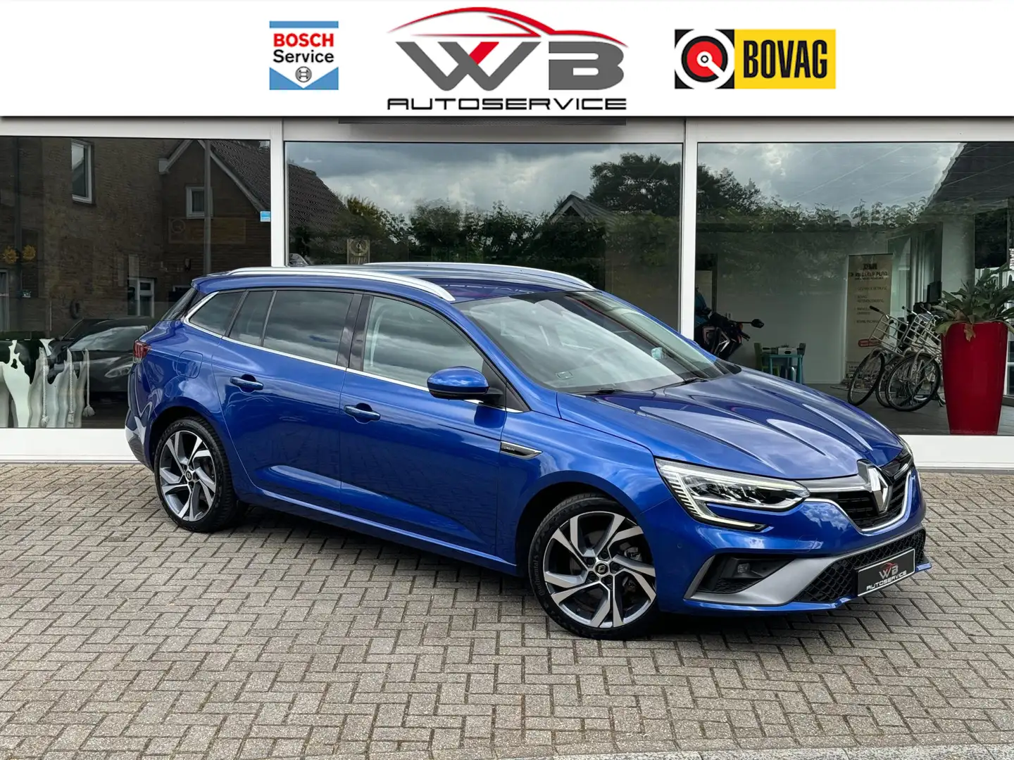 Renault Megane E-Tech Estate 1.6 Plug-In Hybrid 160 RS Line I Bomvol! Blauw - 1