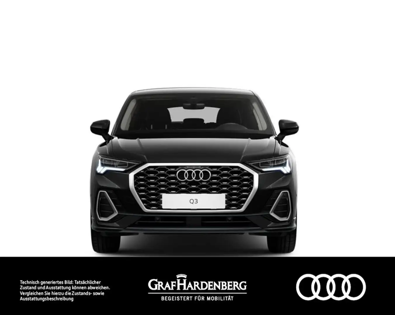 Audi Q3 Sportback 35 TDI S line Virt.Cockpit LED Navi Noir - 2