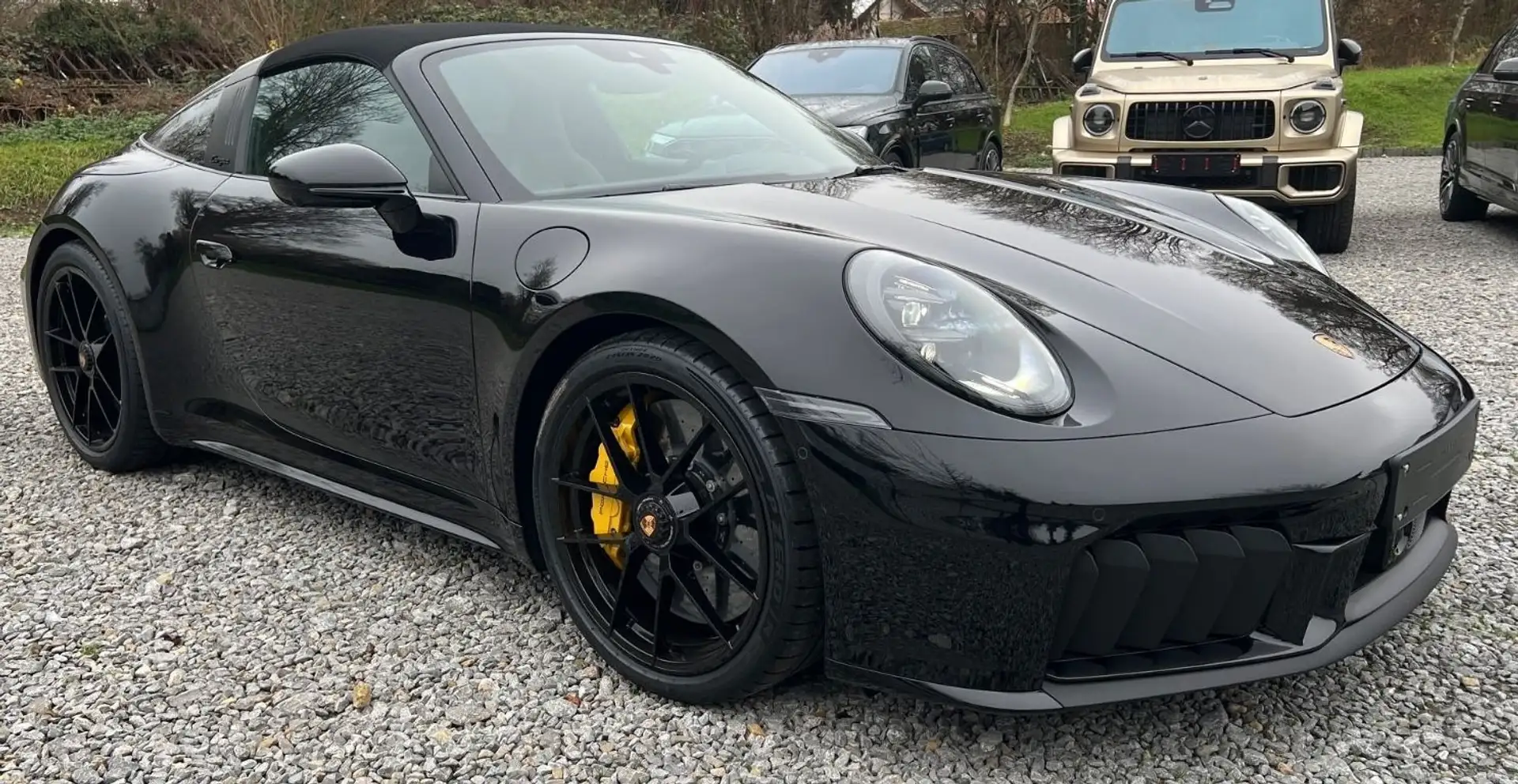 Porsche 992 911 Targa 3.6 4 GTS auto/CERAMIC/CHRONO/MATRIX/360 Nero - 2