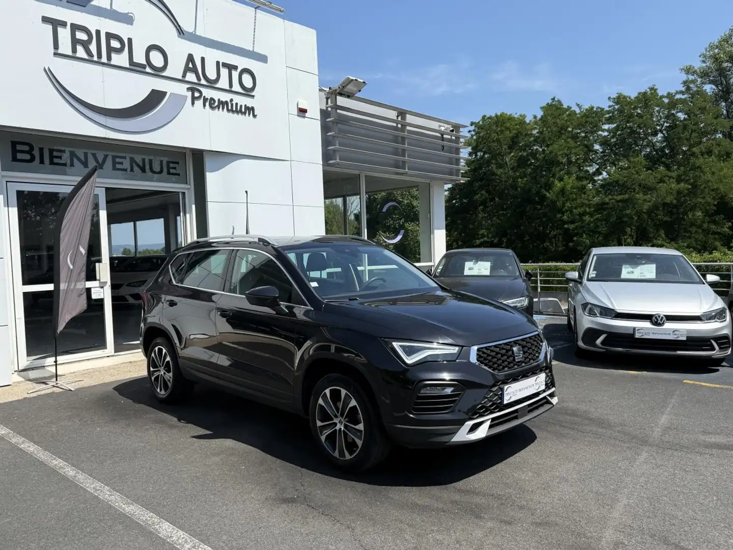 SEAT Ateca Ateca 1.5 TSI - 150 - BV DSG 7  Style GPS + CAMERA Noir - 1