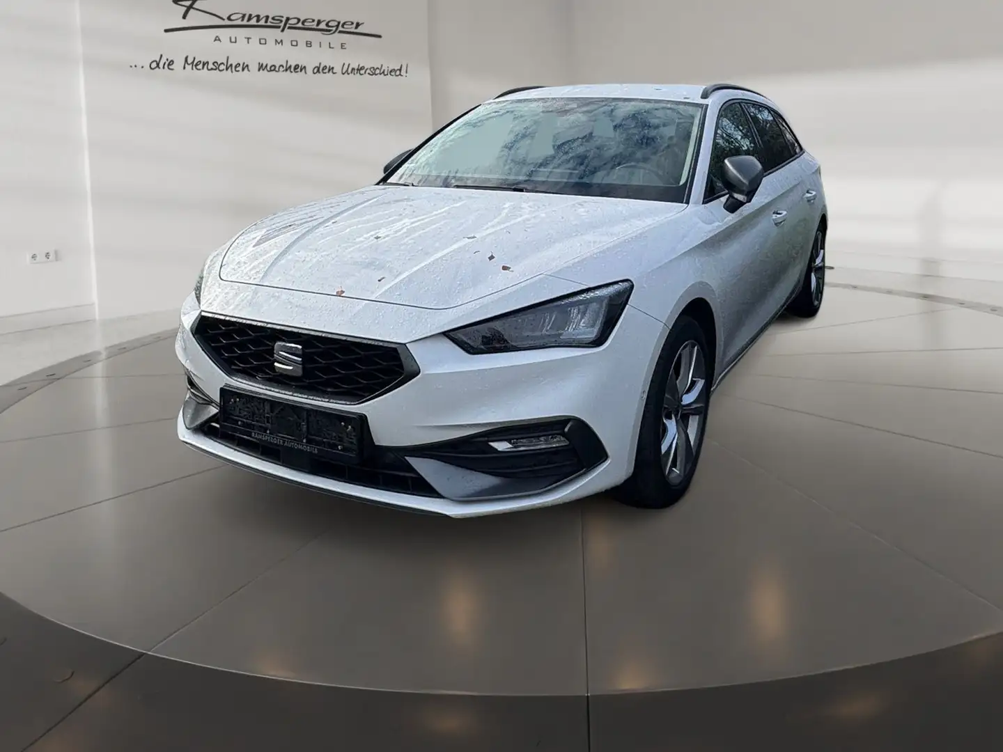 SEAT Leon Sportstourer FR 2.0 TDI 4Drive AHK/Navi/uvm Weiß - 2