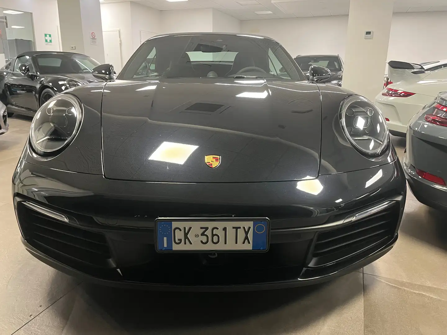 Porsche 992 911 Cabrio 3.0 CARRERA 385 CV SOLO 25900KM!!! Nero - 2