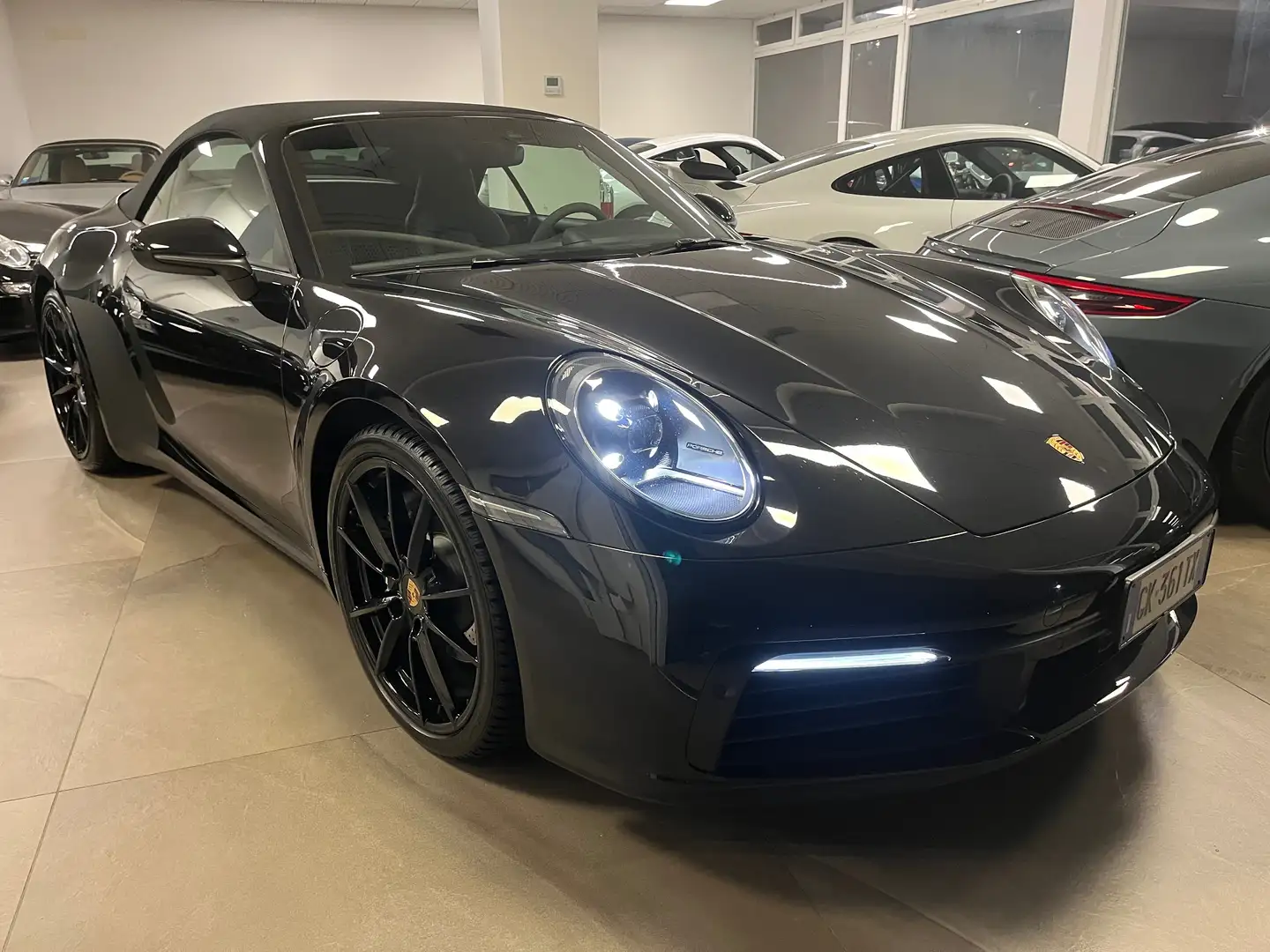 Porsche 992 911 Cabrio 3.0 CARRERA 385 CV SOLO 25900KM!!! Nero - 1