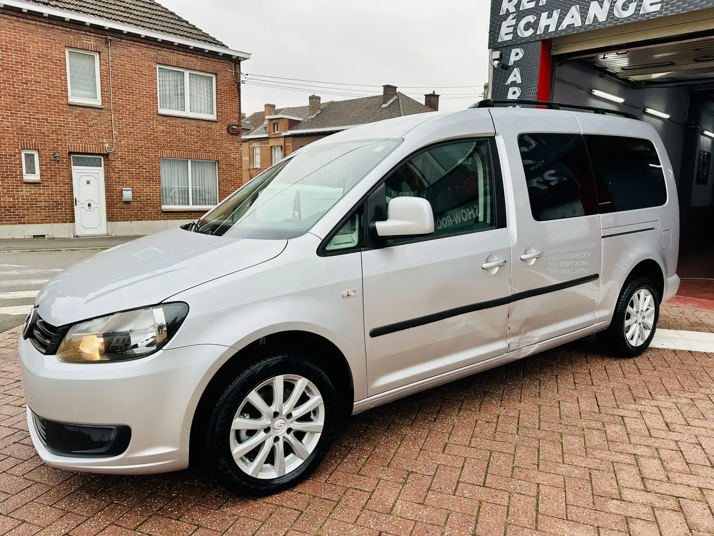 Volkswagen Caddy Caddy Maxi 1.6 CR TDi Double Cabine 5 Places Argent - 1