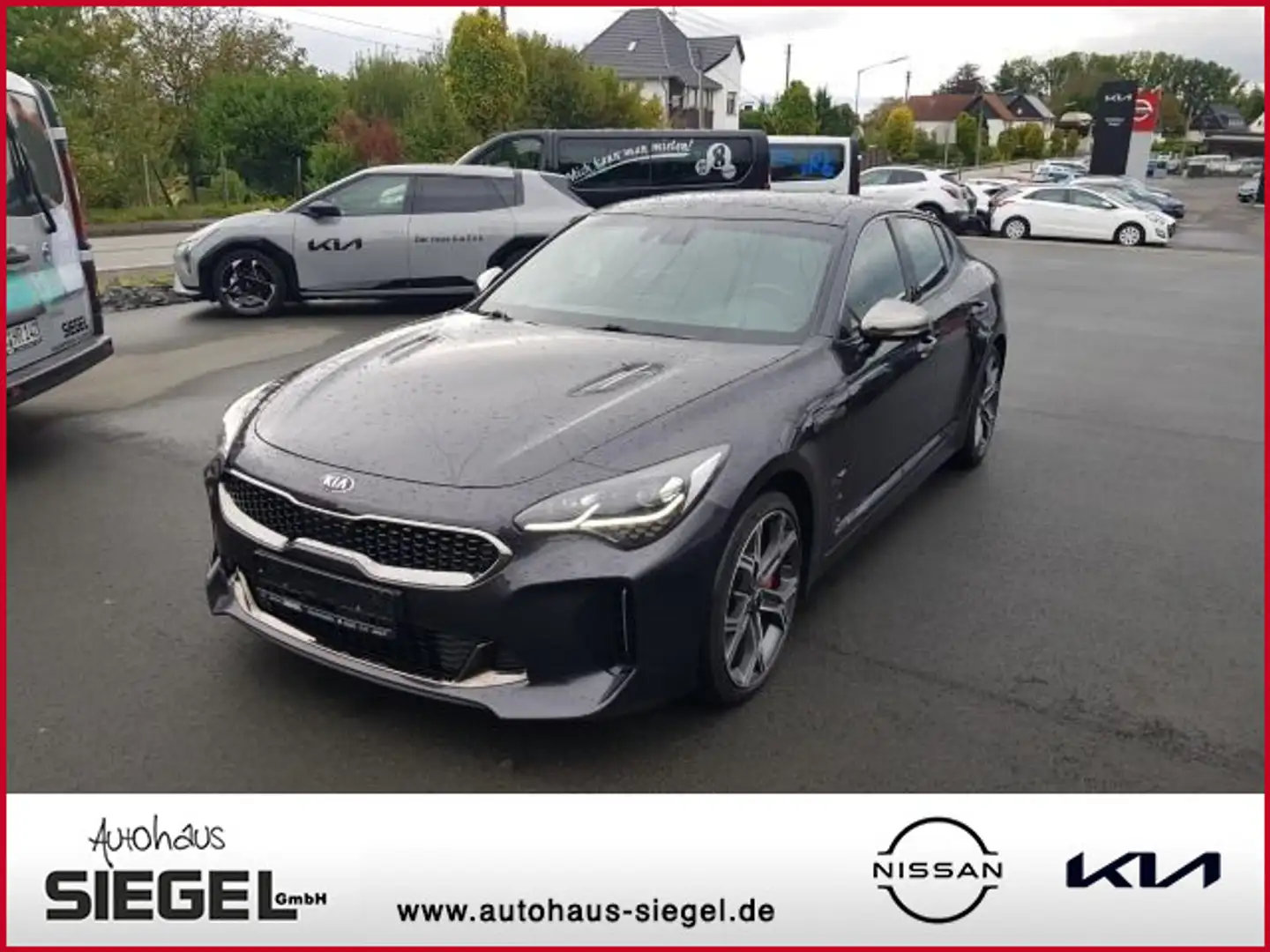 Kia Stinger GT 4WD Klappenabgasanlage Grau - 1