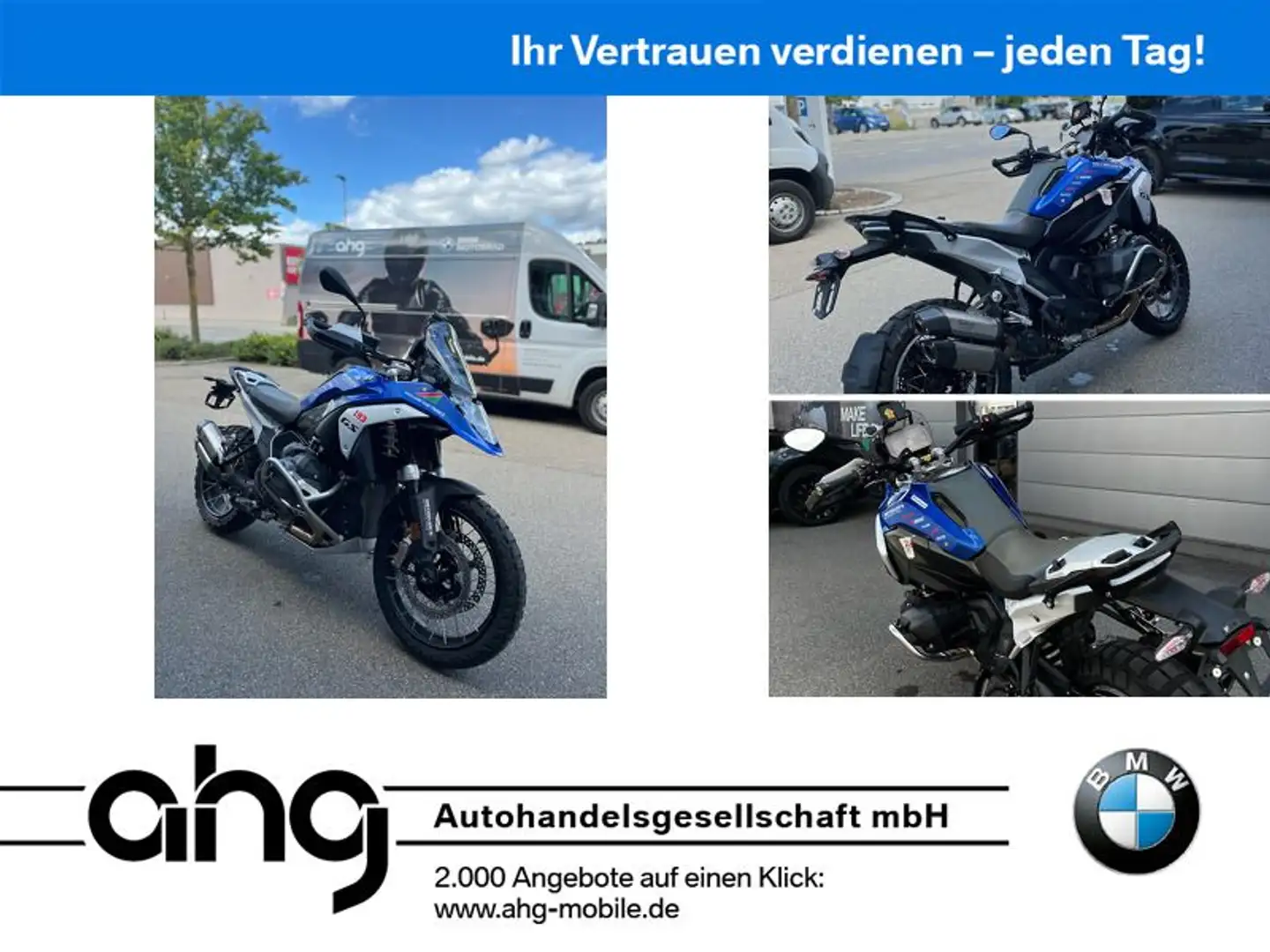 BMW R 1300 GS Enduropark mit Werksgarantie bis 2027 Blu/Azzurro - 1