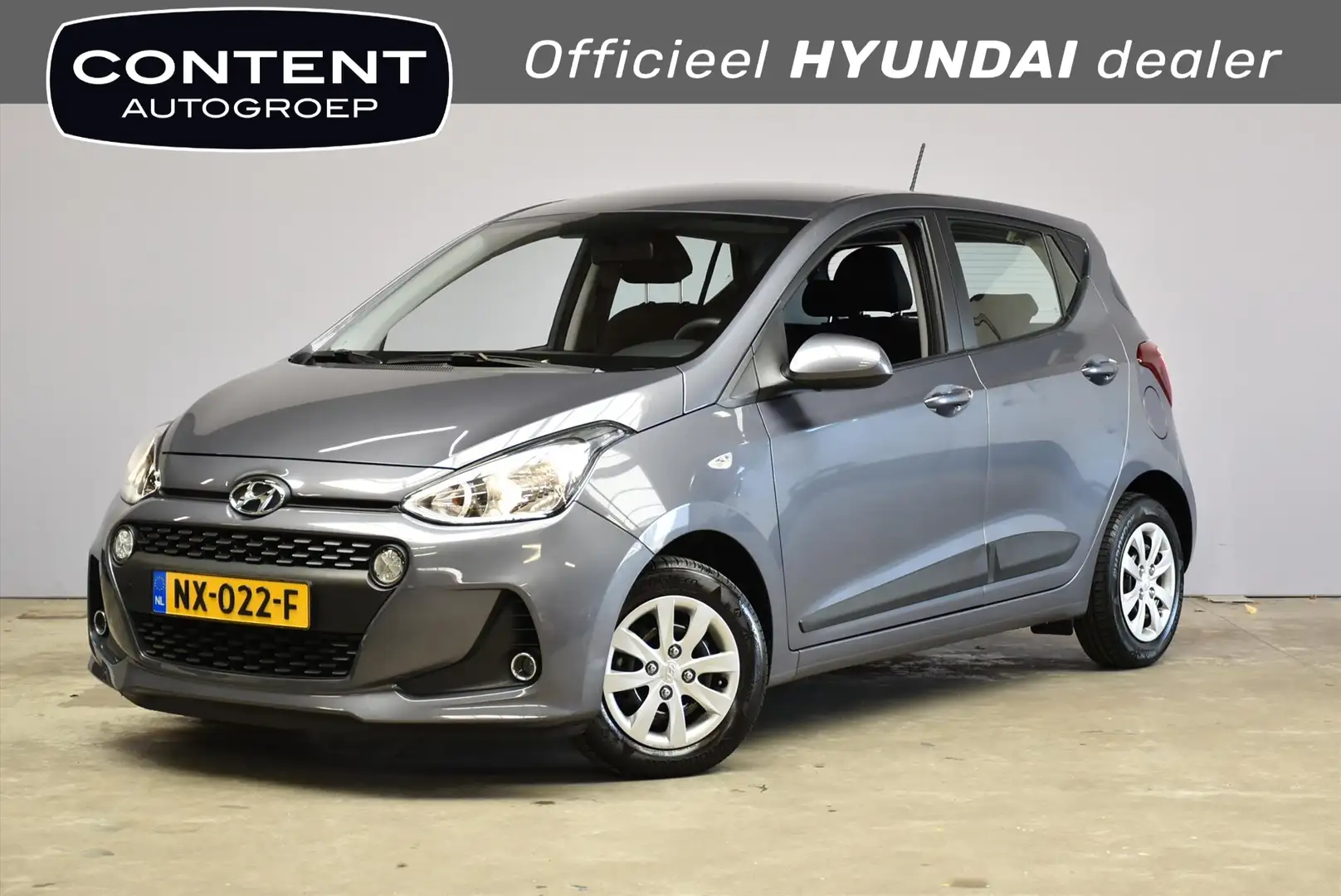 Hyundai i10 1.0i Blue 66pk Go! 2016 Grijs - 1