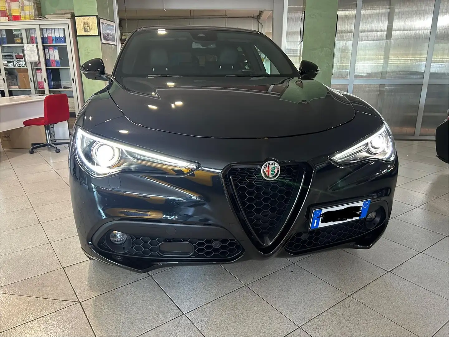 Alfa Romeo Stelvio Stelvio 2022 2.2 t Veloce Q4 210cv auto Nero - 2