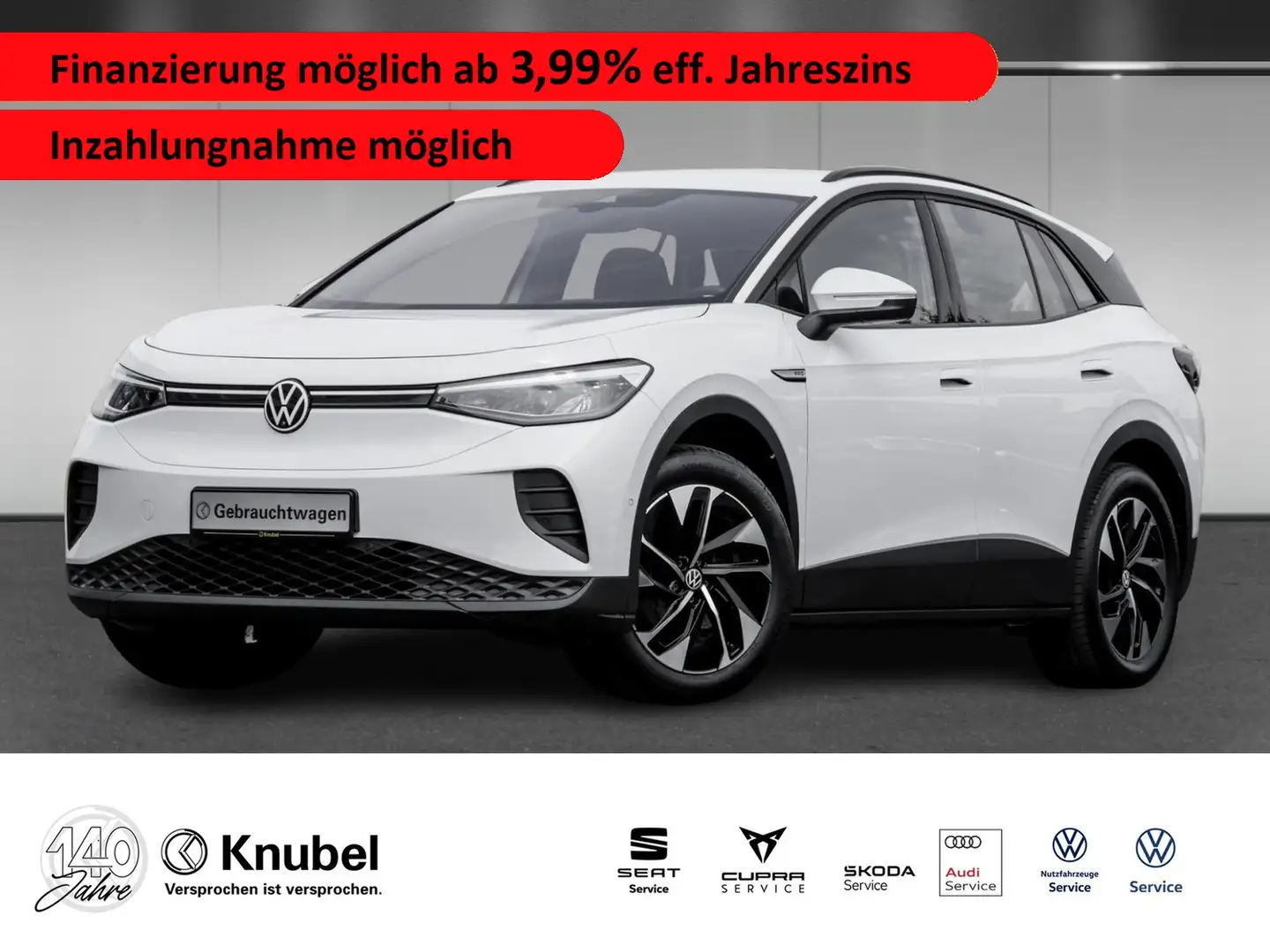 Volkswagen ID.4 Pro Performance NAVI/AreaView/ACC Weiß - 1
