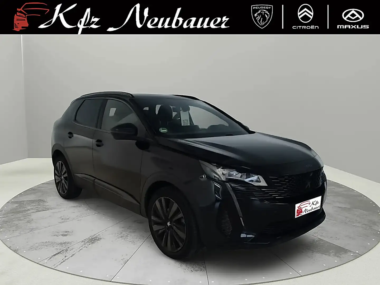 Peugeot 3008 GT Blackline 136PS 1.2 Hybrid Schwarz - 1