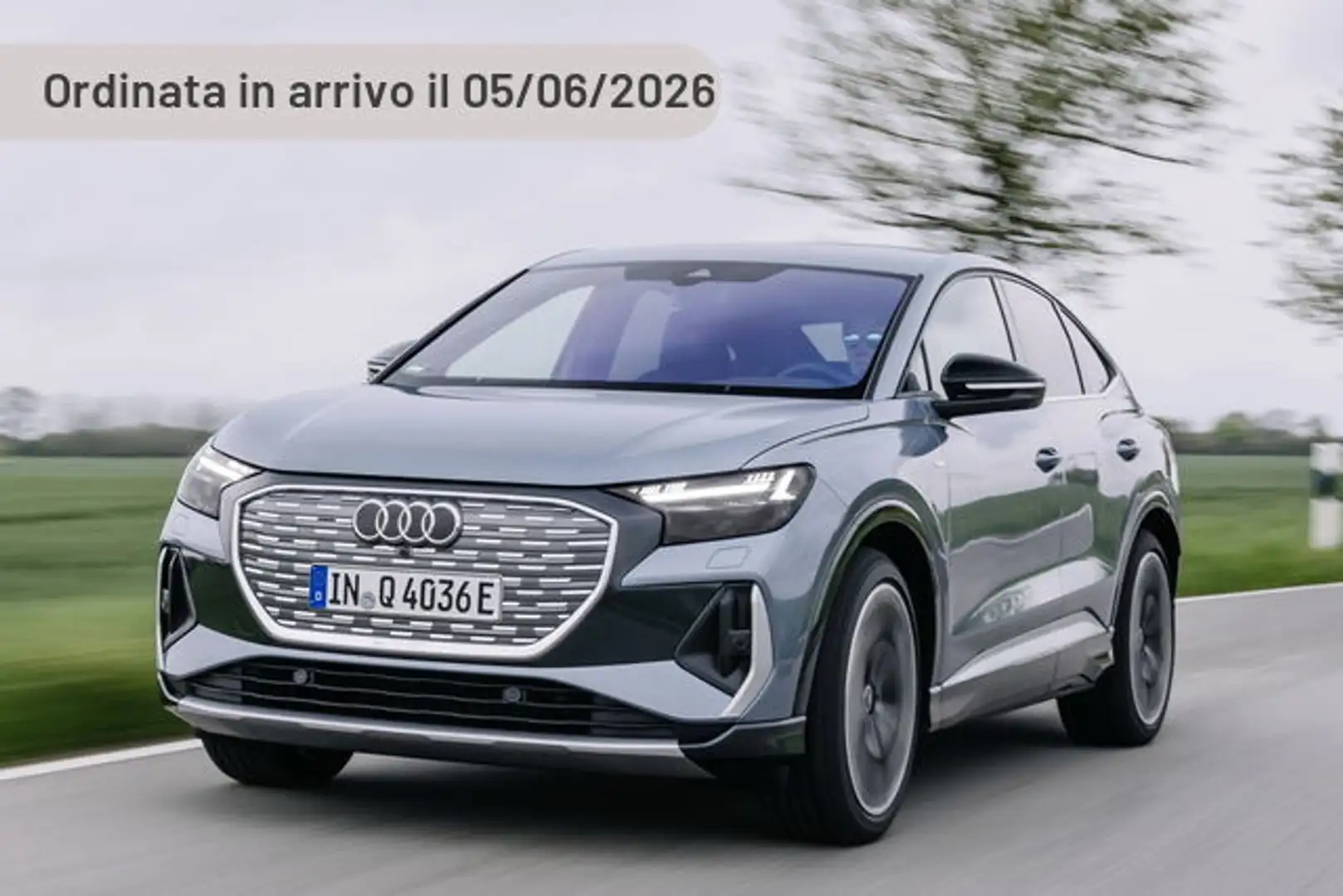 Audi Q4 e-tron Q4 SPB 45 e-tron quattro S line edition Argento - 2