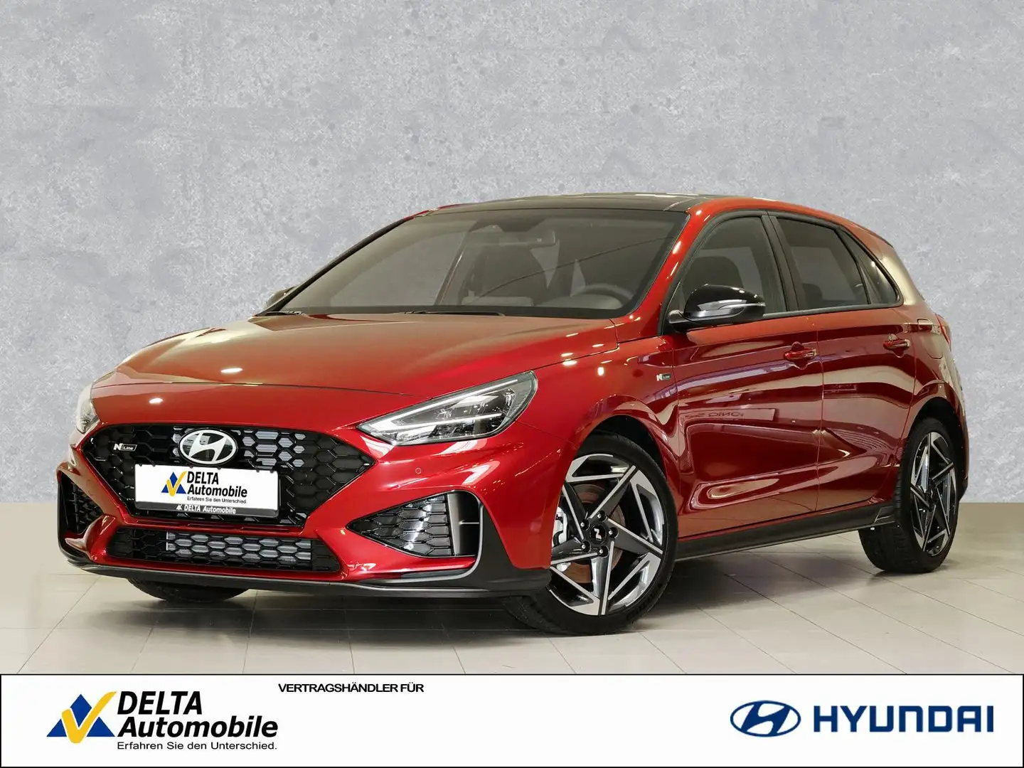 Hyundai i30 Facelift 1.5 T-GDI N-Line DCT Panoramadach Roşu - 1