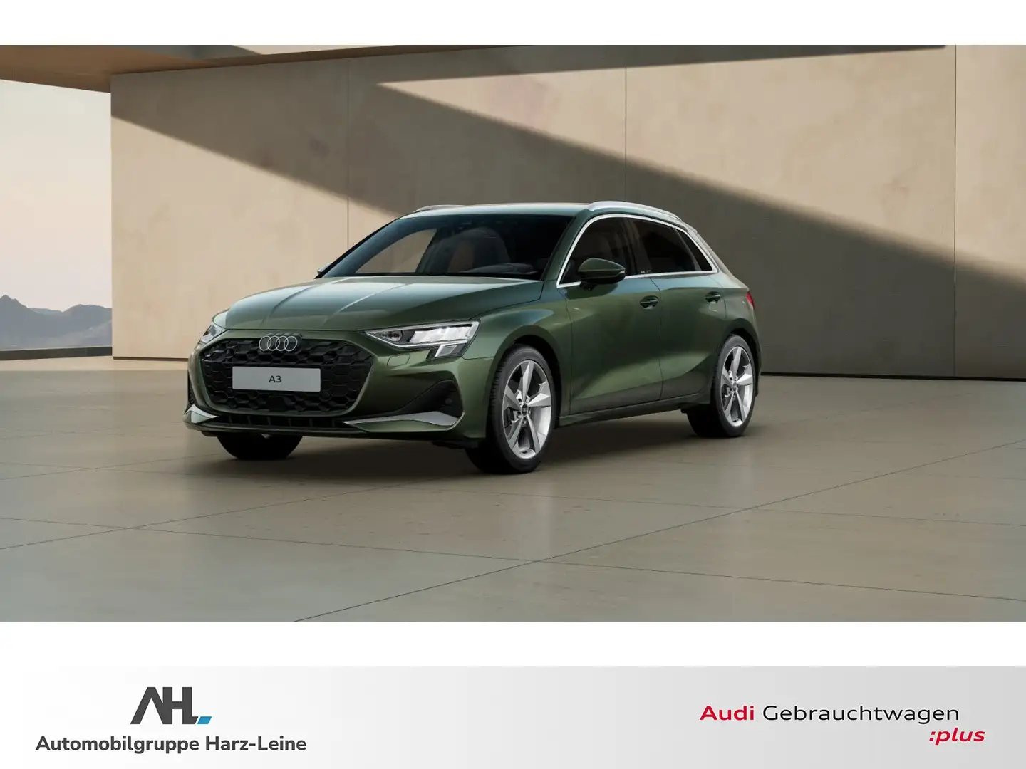 Audi A3 Sportback 30 TFSI advanced Rückfahrkamera AHK Grün - 1