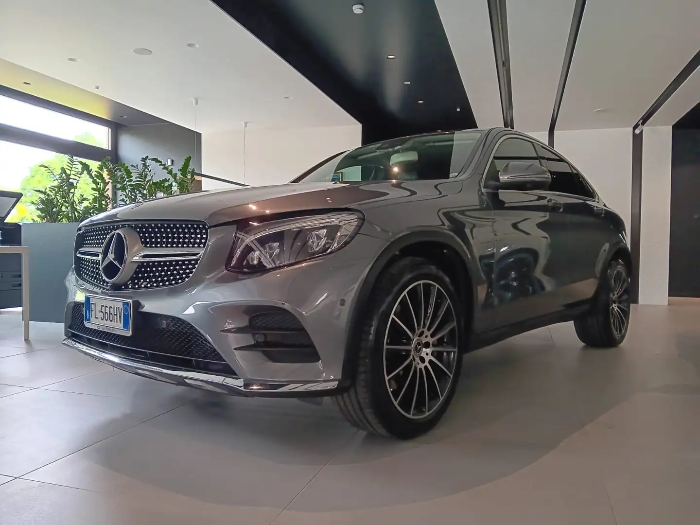Mercedes-Benz GLC 250 GLC Coupe 250 d Premium 4matic auto Gris - 2