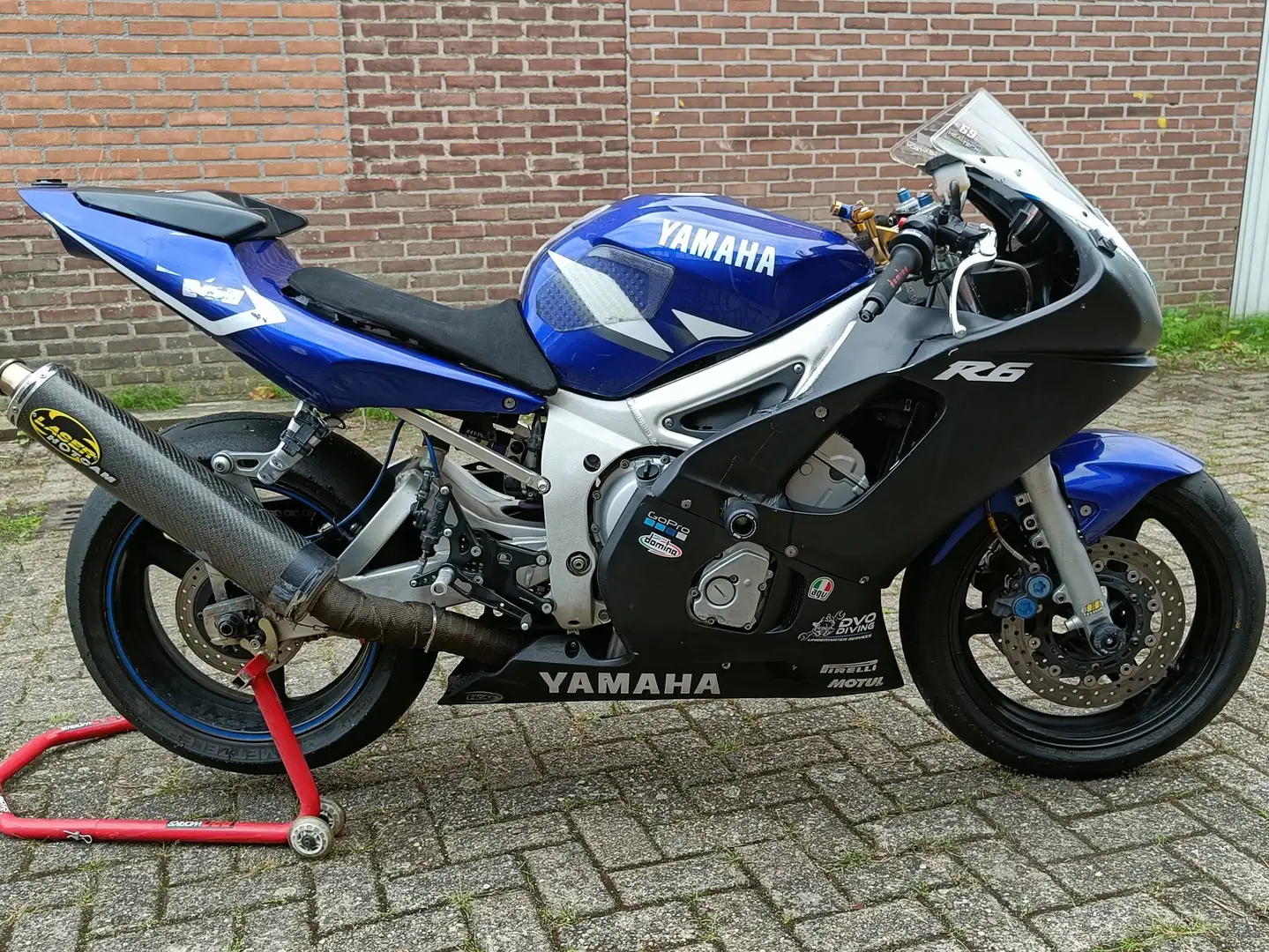 Yamaha YZF-R6 Circuit Albastru - 2