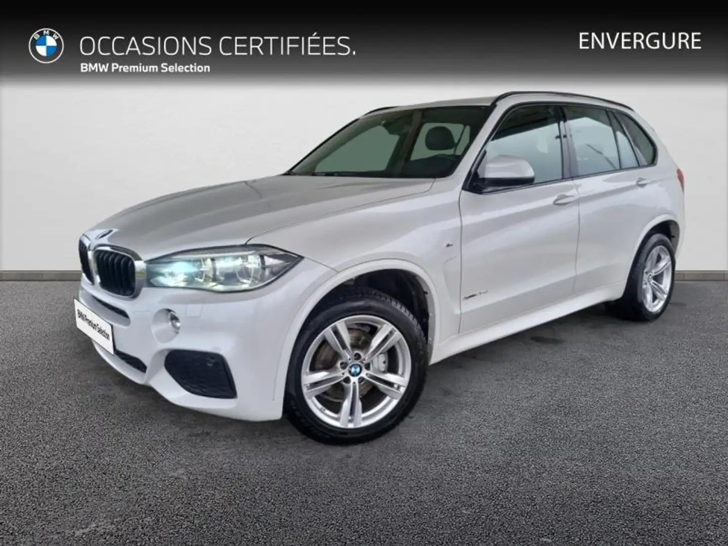 BMW X5 xDrive25dA 231ch M Sport Blanc - 1