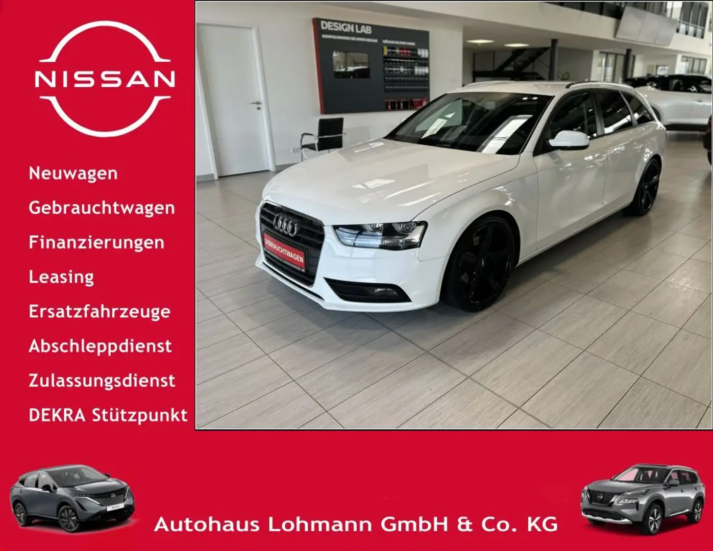 Audi A4 Avant 2.0 TDI DPF clean diesel multitronic Ambitio Blanc - 1