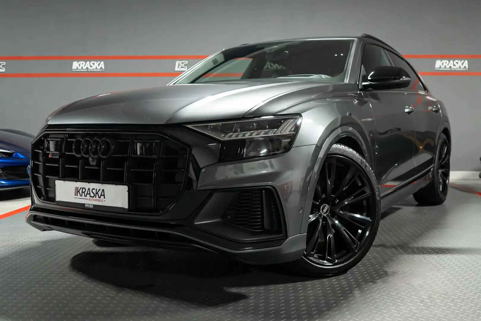 Audi SQ8 4.0 TDI quattro MATRIX B&O LEDER NACHTSICHT Grigio - 2