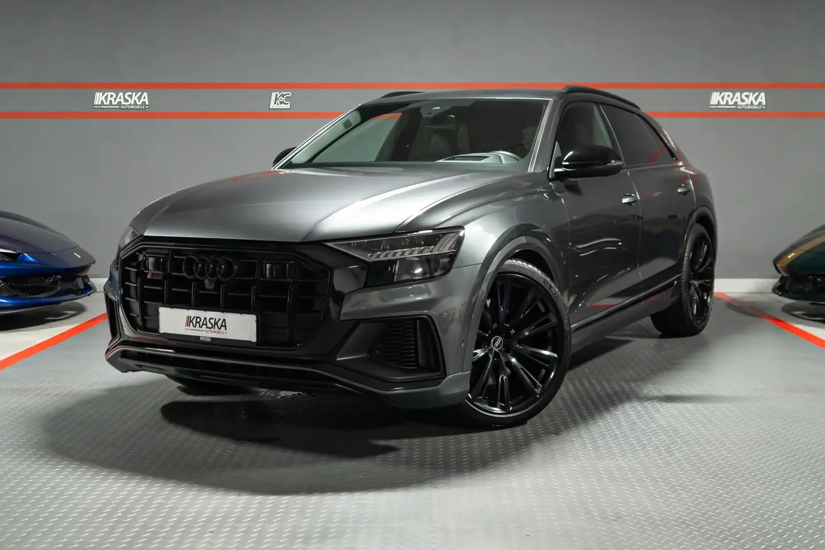 Audi SQ8 4.0 TDI quattro MATRIX B&O LEDER NACHTSICHT Grigio - 1