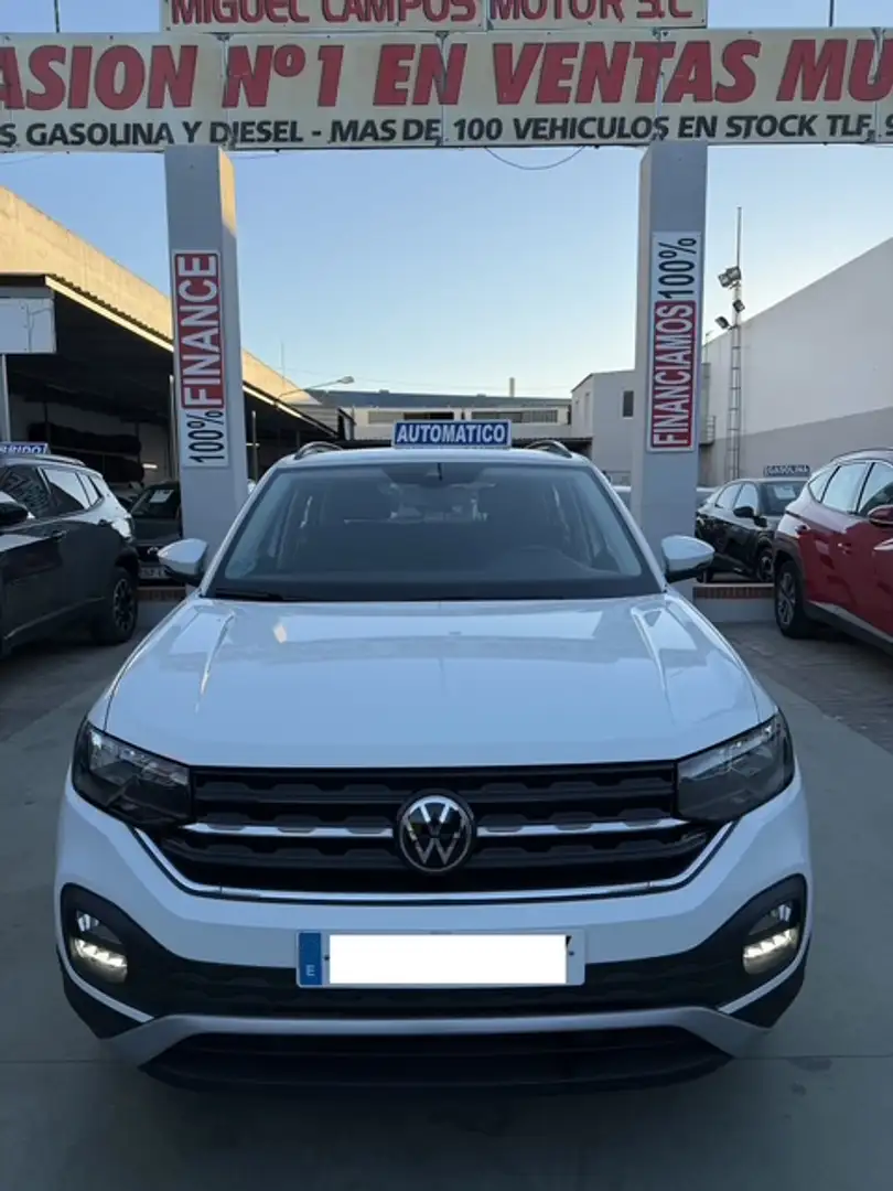 Volkswagen T-Cross 1.0 TSI Advance DSG7 81kW Blanco - 2