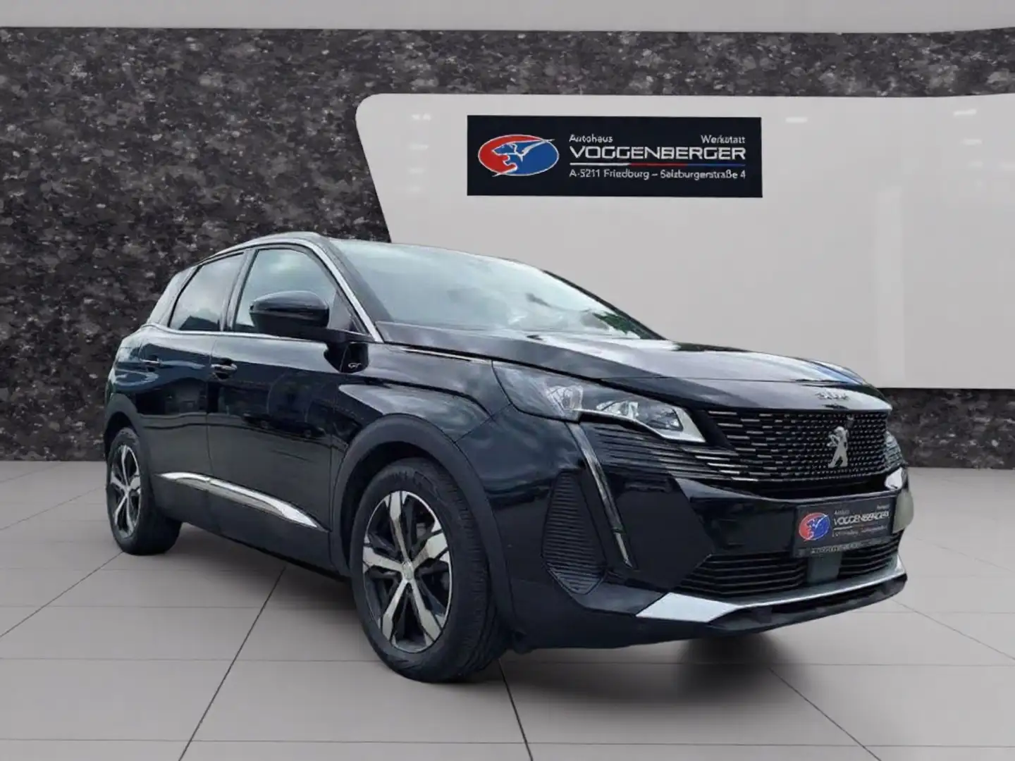 Peugeot 3008 GT Schwarz - 2