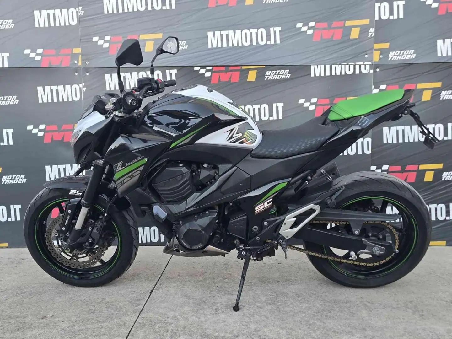 Kawasaki Z 800 Export Video 360 Zielony - 2