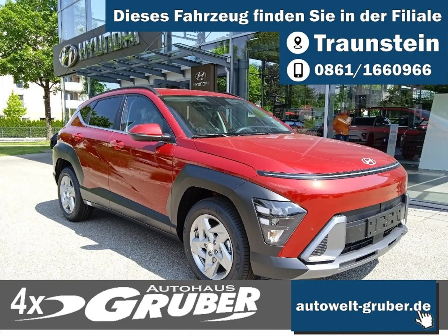 Hyundai KONA 1.6 T-GDI (138 PS) Trend Rot - 1