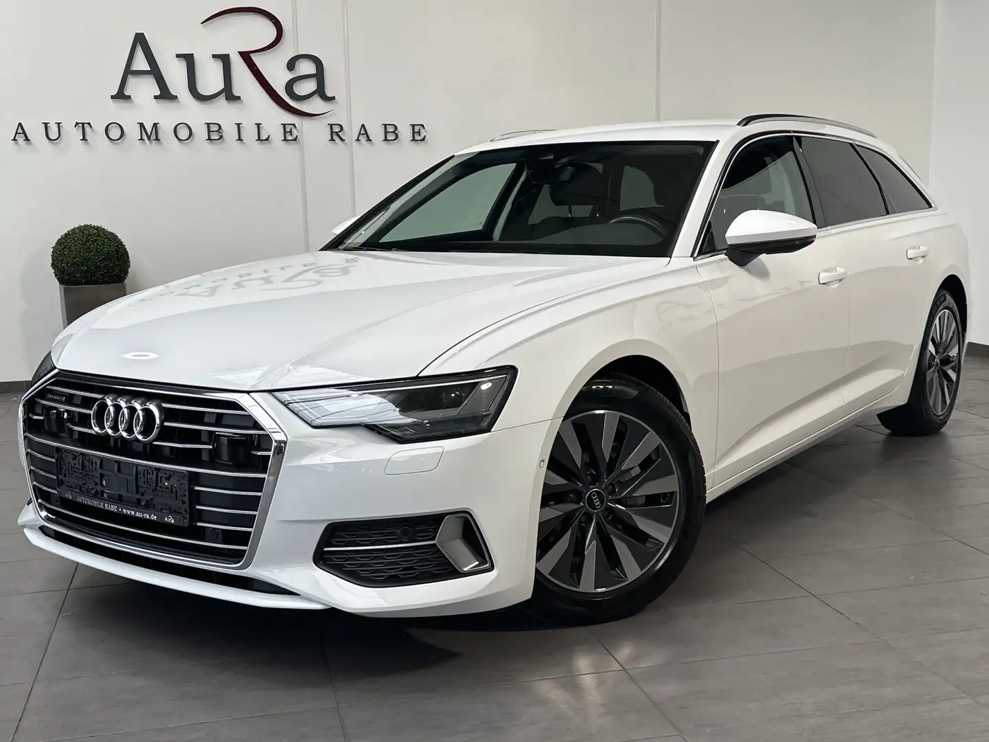 Audi A6 Avant 40 TDI Qu Sport NAV+LED+AHK+VCOCKPIT+PP Weiß - 1