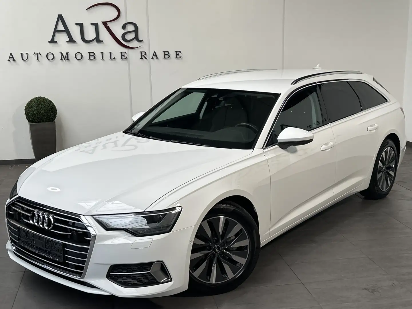Audi A6 Avant 40 TDI Qu Sport NAV+LED+AHK+VCOCKPIT+PP Weiß - 2